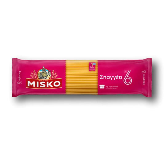 Misko Spaghetti Νo6 500gr 24τ (5201010103063)