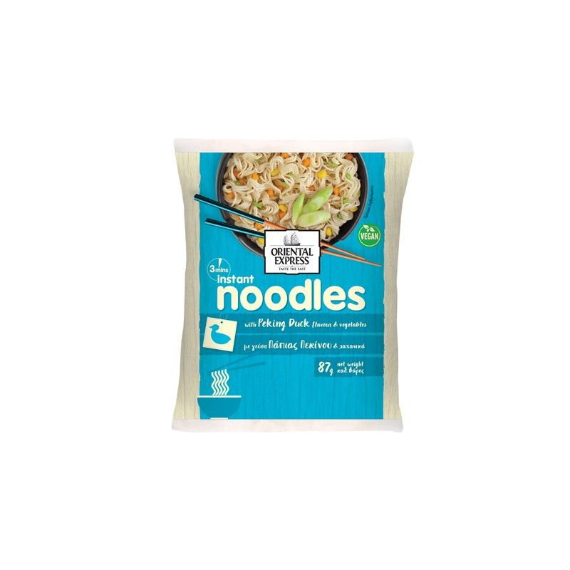 Oriental Express Noodles Πάπια Πεκίνου & Λαχανικά 87gr 12τ (5206674101028)