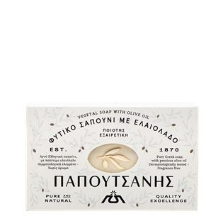 Papoutsanis Φυτικό Σαπούνι με Ελαιόλαδο 125gr 96τ (5201109655206)