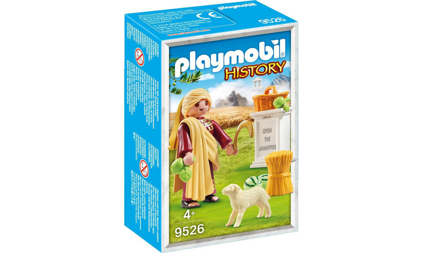 Playmobil History Θεά Δήμητρα 4+ (9526)(4008789095268)