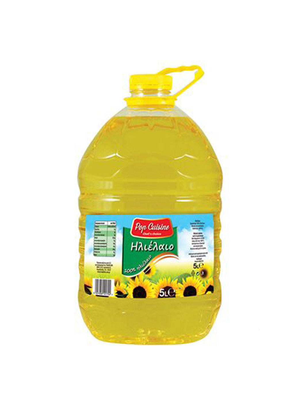 Sunflower oil Pop Cuisine 5L 2t (5207066106447)