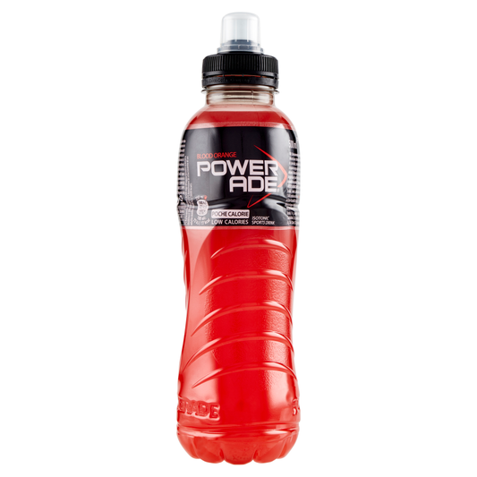 Powerade ION4 Energy Drink Blood Orange Μπουκάλι 500ml 12τ (5000112567618)