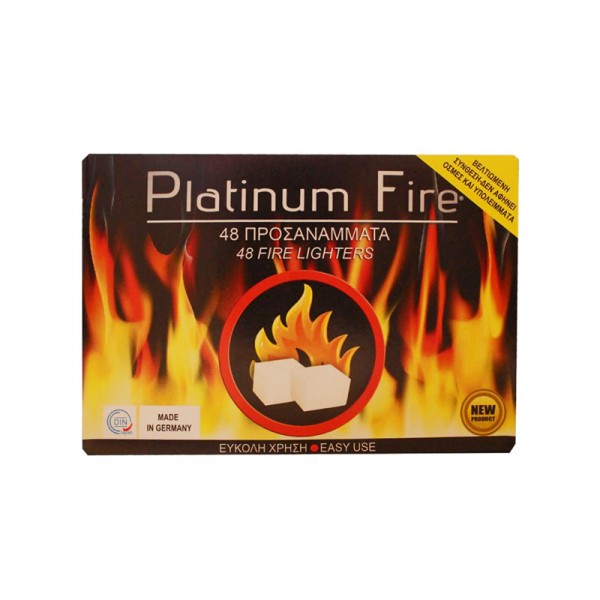 Προσανάμματα Κύβοι Platinum Fire 48τμχ (5949096169091)