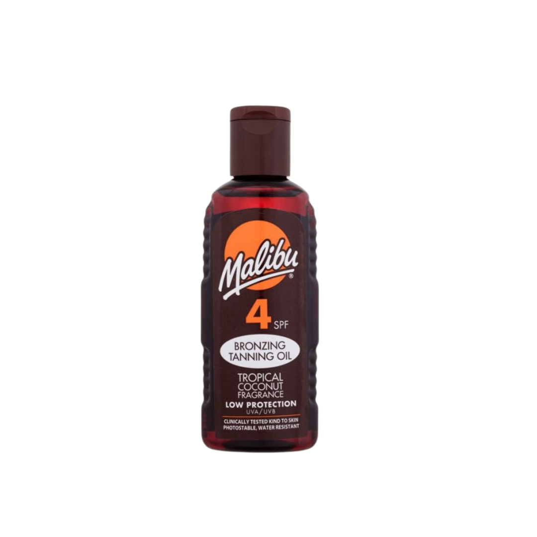 Malibu Bronzing Tanning Oil SPF4 100ml (5025135118449)