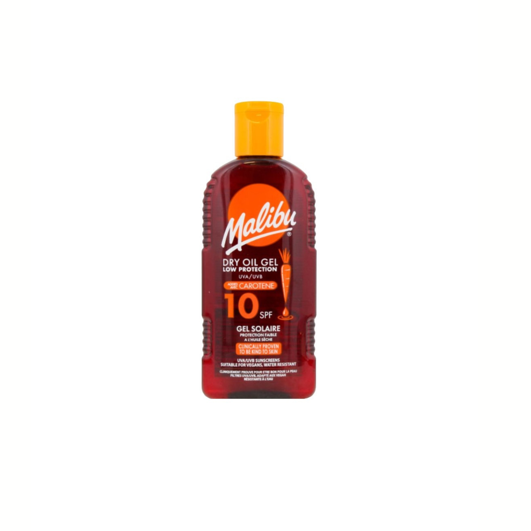 Malibu Dry Oil Gel SPF10 With Carotene 200ml (5025135112690)