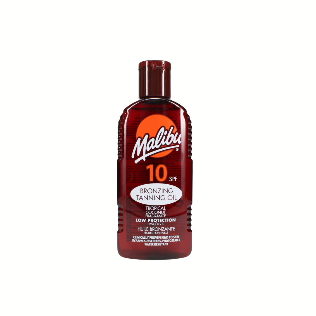 Malibu Bronzing Tanning Oil SPF10 200ml (5025135117961)