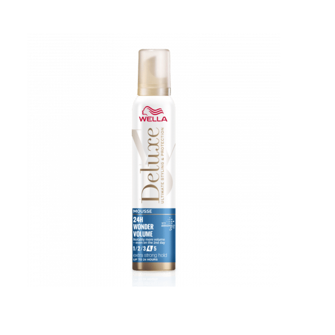 Wella Deluxe Αφρός 24H Wonder Volume Extra Strong Νο4 75ml (3614228297769)