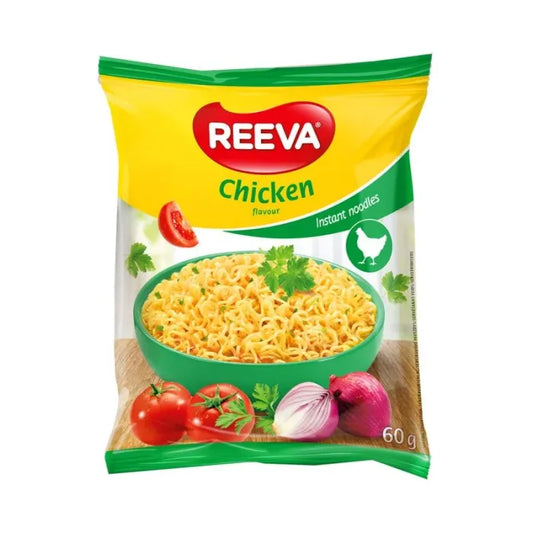 Reeva noodles με κοτόπουλο 60gr 24τ (4820179256918)