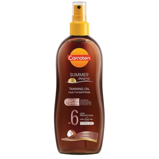 Carroten Summer Dreams Intensive Spray Αντιηλιακό Λάδι SPF6+ 200ml (5201314165835)