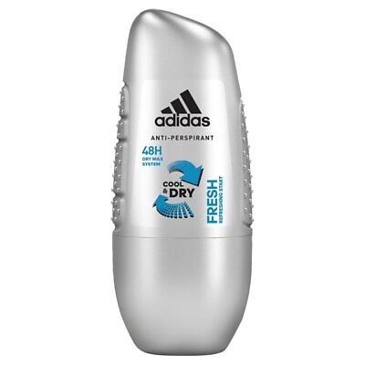 Adidas Cool & Dry Fresh Αποσμητικό 48h σε Roll-on 50ml 6τ (3607347411611)