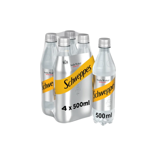 Schweppes soda 4x500ml 6s (5449000086525)