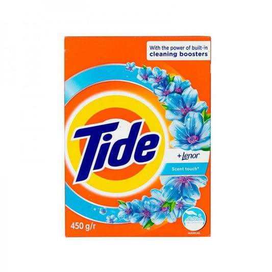 Tide Detergent Powder for Hand Washing Lenor Scent Touch for Woolen Clothes 0.45kg 18t (5413149983069)