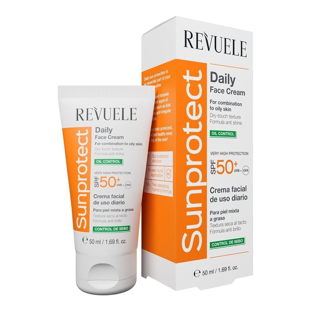 Revuele SunProtect Daily Face Cream-Oil Control SPF50+ 50ml (5060565106567)