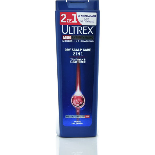 Ultrex Men Dry Scalp Care 2 in 1 400ml 12τ (8710447246788)