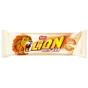 Nestle Lion Μπάρα Σοκολάτα Λευκή 42gr (7613031006267)