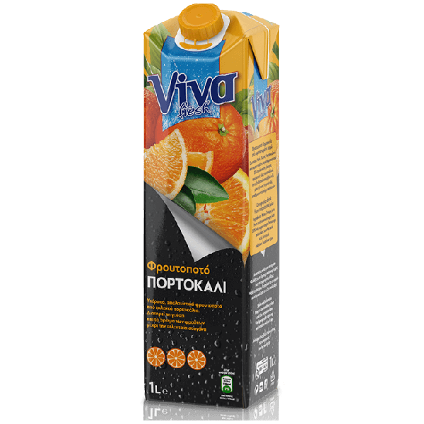 VIVA Orange Fruit Drinker 1lt 12t (5203342500015) 