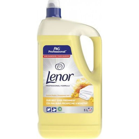 Lenor Μαλακτικό Ρούχων 200 Μεζούρες Summer Breeze 5lt 3τ (8001841924571)