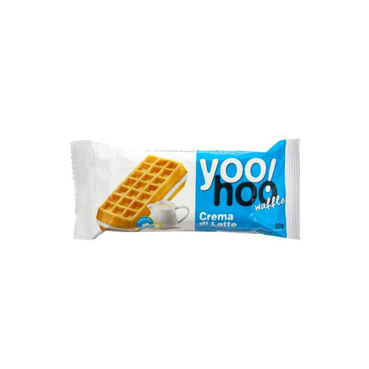 Yoohoo Cream Milk Waffle 50gr 12t (5205422882011)